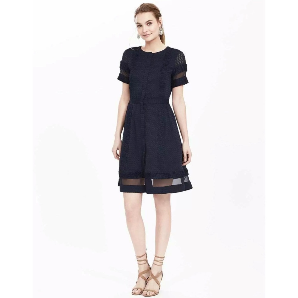 Banana Republic Navy Dress
